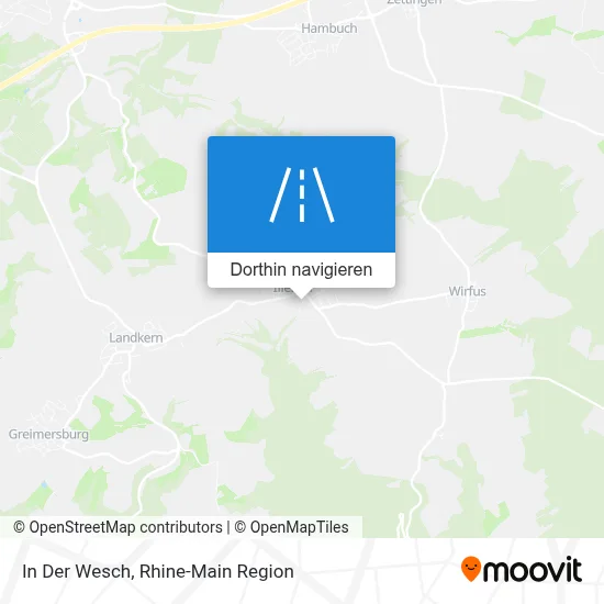 In Der Wesch Karte