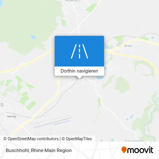 Buschhohl Karte
