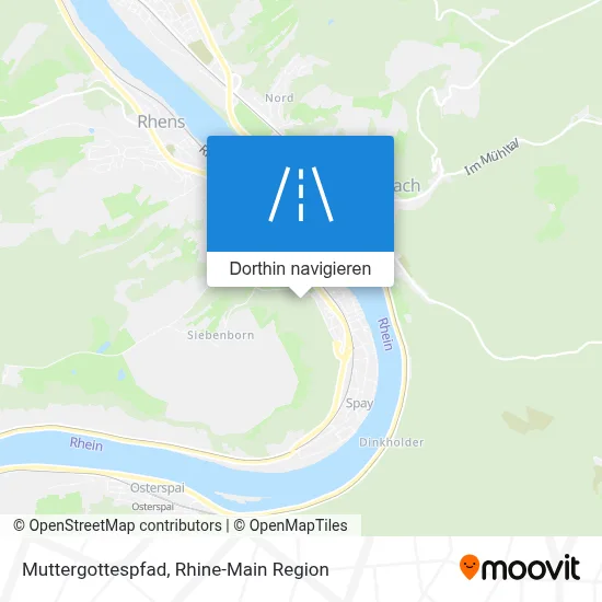 Muttergottespfad Karte