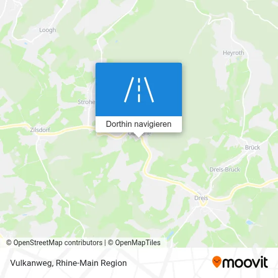 Vulkanweg Karte
