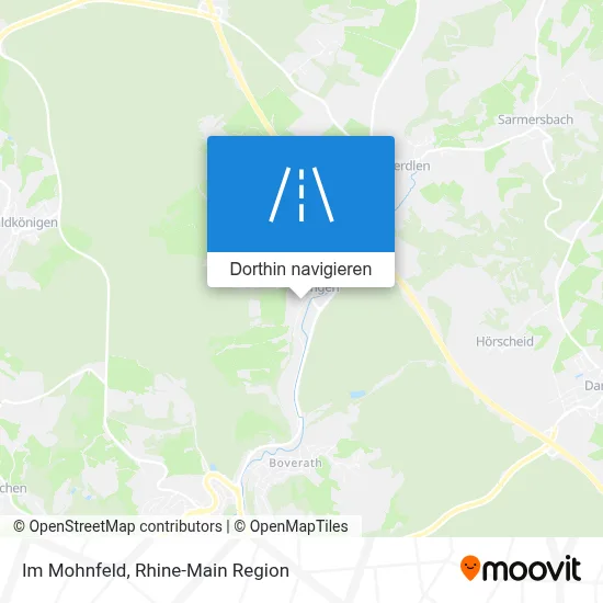 Im Mohnfeld Karte