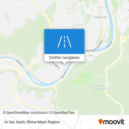 In Der Aach Karte
