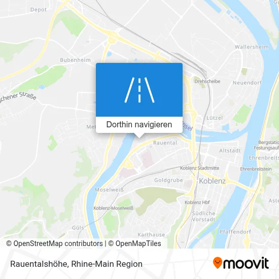 Rauentalshöhe Karte