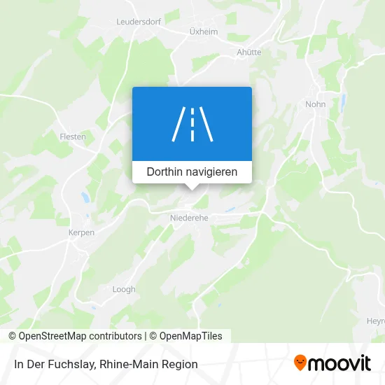 In Der Fuchslay Karte