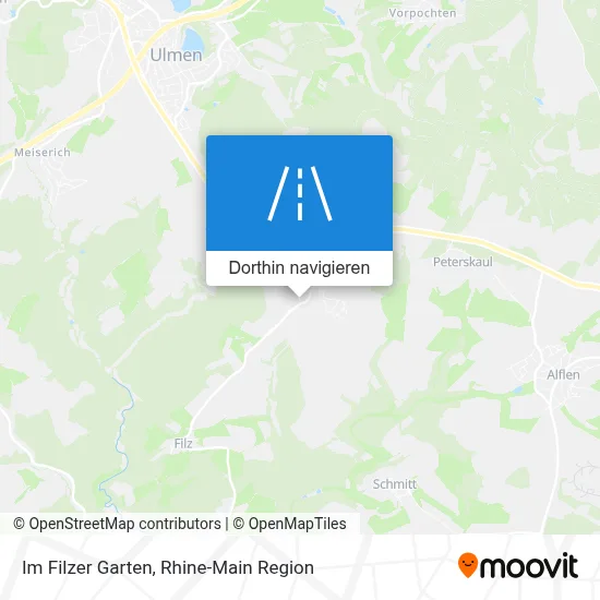 Im Filzer Garten Karte