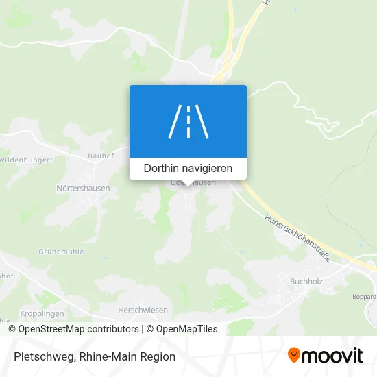 Pletschweg Karte