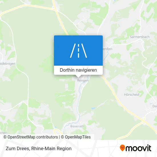 Zum Drees Karte