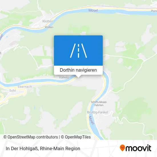 In Der Hohlgaß Karte