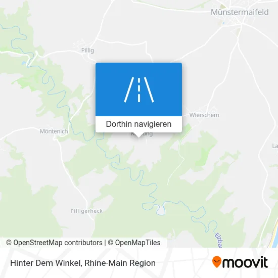 Hinter Dem Winkel Karte