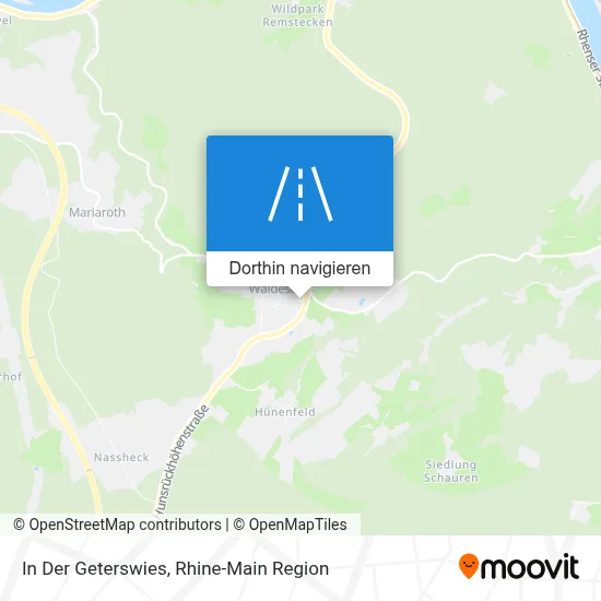 In Der Geterswies Karte