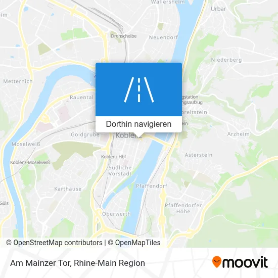 Am Mainzer Tor Karte