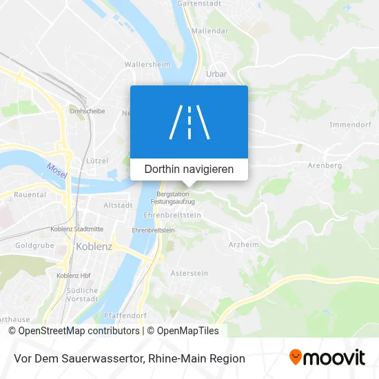 Vor Dem Sauerwassertor Karte