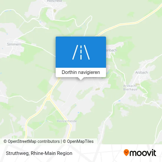Struthweg Karte