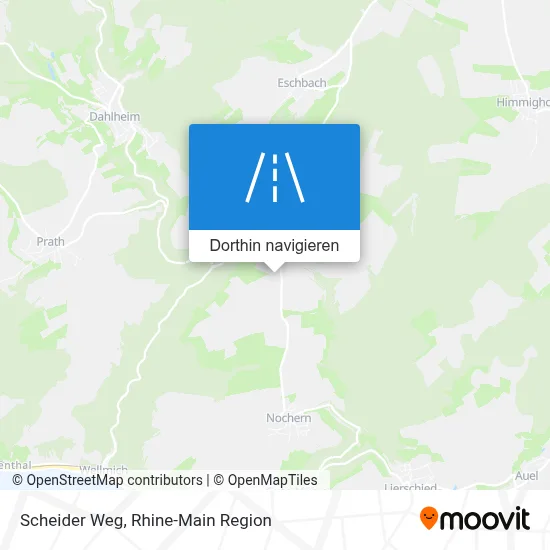 Scheider Weg Karte