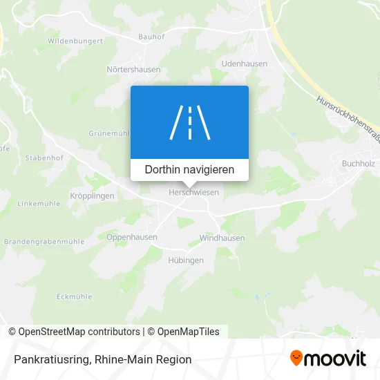 Pankratiusring Karte