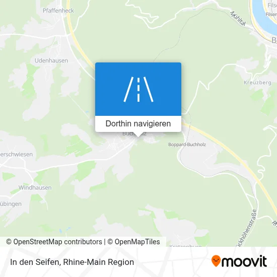 In den Seifen Karte