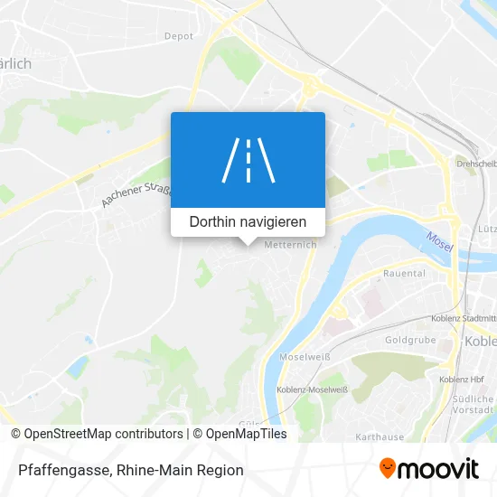 Pfaffengasse Karte
