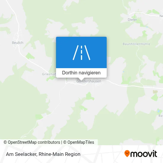Am Seelacker Karte