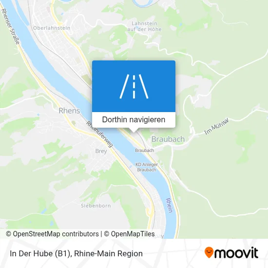 In Der Hube (B1) Karte
