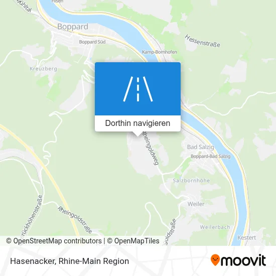 Hasenacker Karte