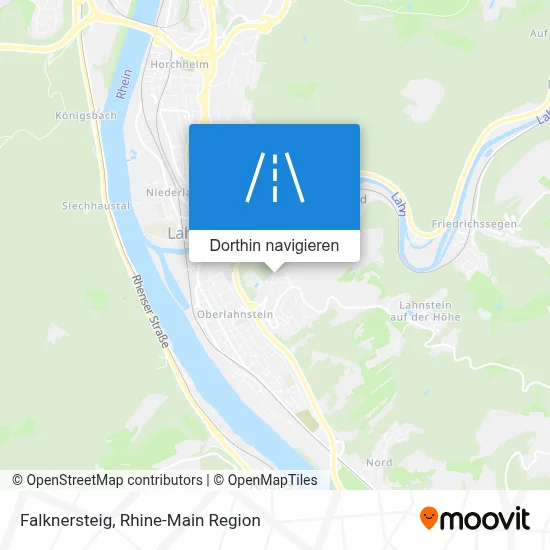 Falknersteig Karte