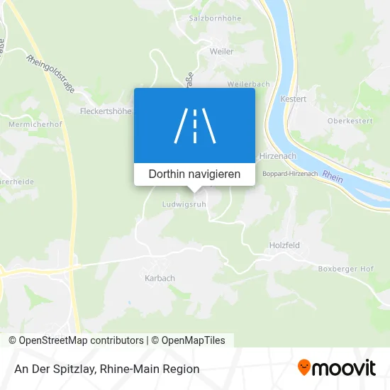 An Der Spitzlay Karte