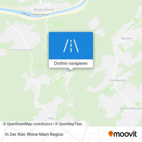 In Der Kier Karte