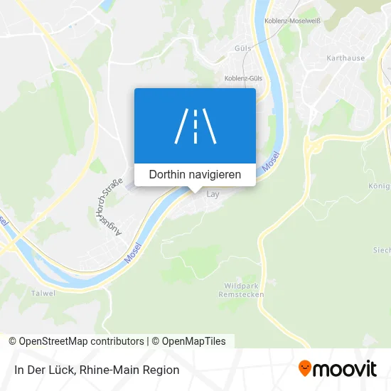In Der Lück Karte