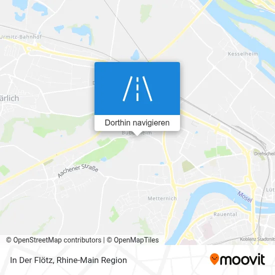 In Der Flötz Karte