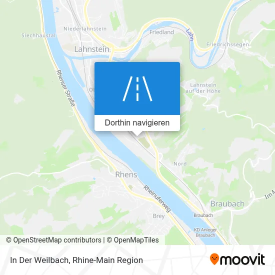 In Der Weilbach Karte