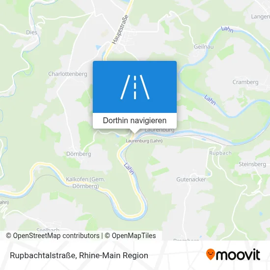 Rupbachtalstraße Karte