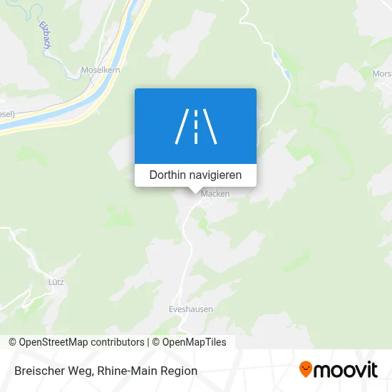 Breischer Weg Karte