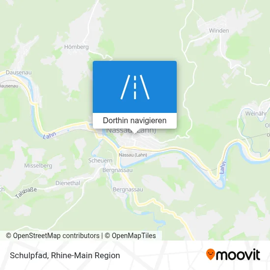 Schulpfad Karte