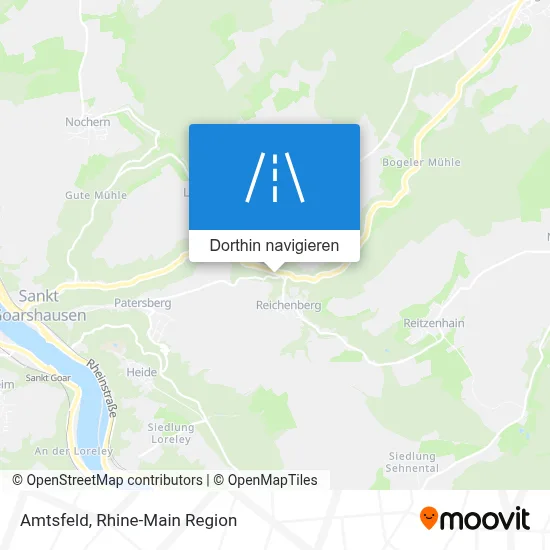Amtsfeld Karte