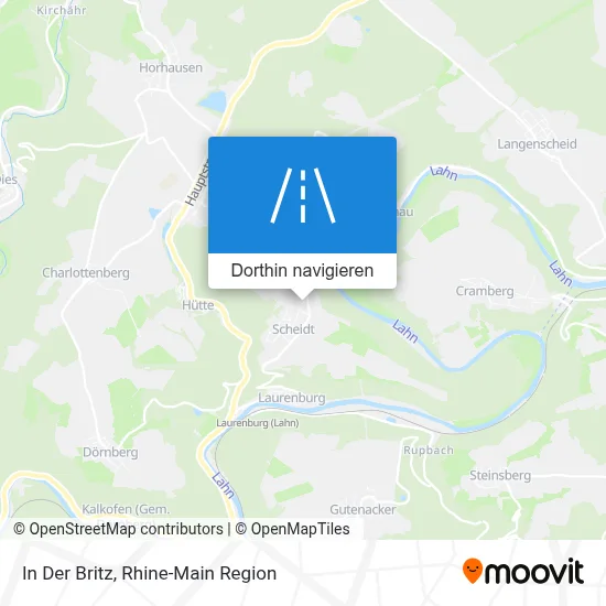 In Der Britz Karte