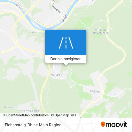 Eichensteig Karte