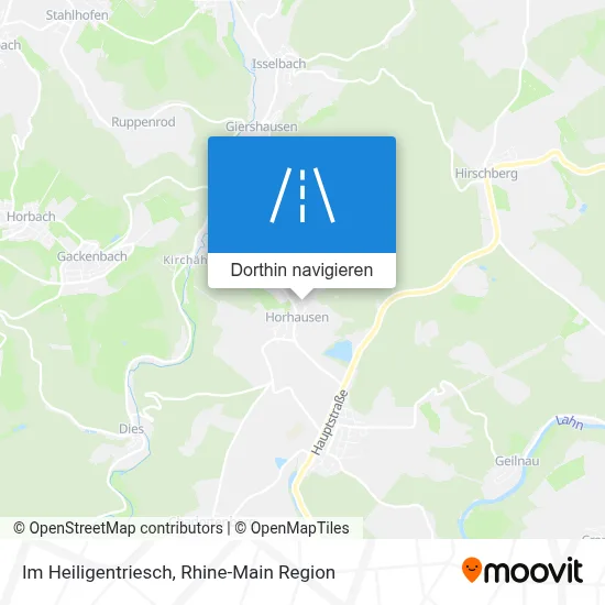 Im Heiligentriesch Karte