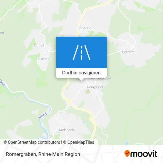 Römergraben Karte