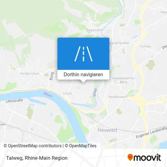 Talweg Karte
