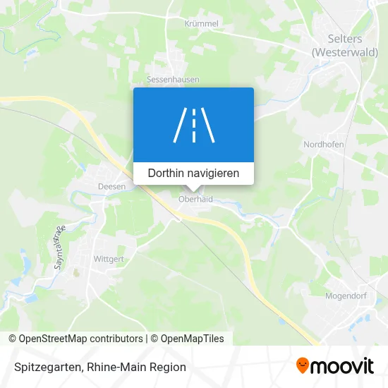 Spitzegarten Karte