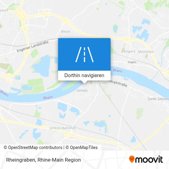Rheingraben Karte