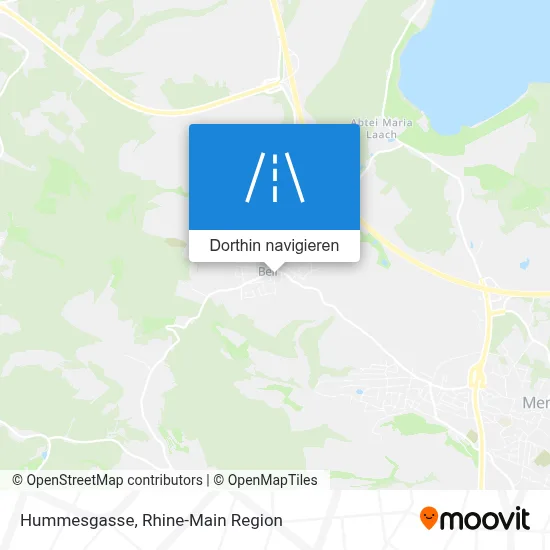 Hummesgasse Karte