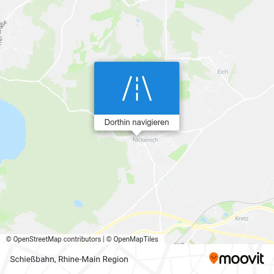 Schießbahn Karte