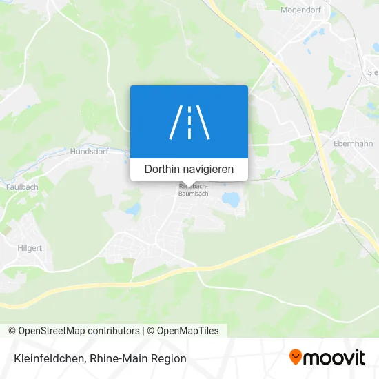 Kleinfeldchen Karte