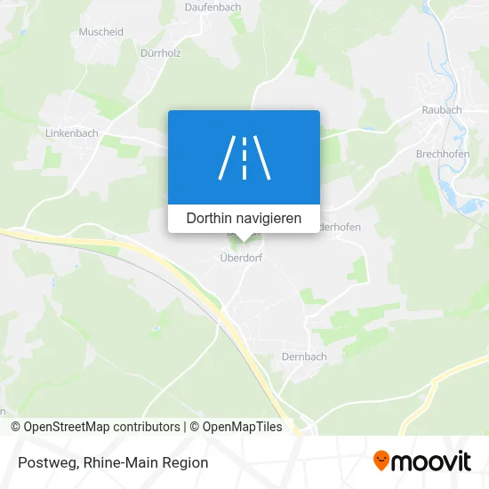 Postweg Karte