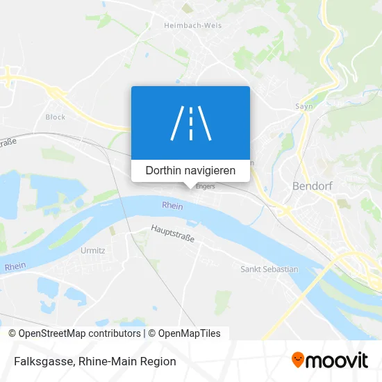 Falksgasse Karte
