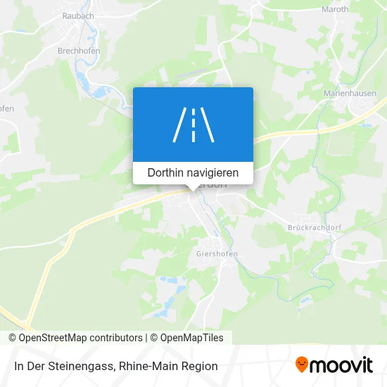 In Der Steinengass Karte