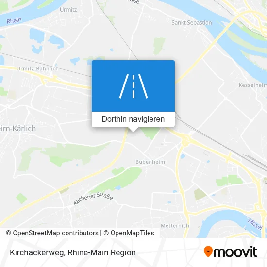 Kirchackerweg Karte