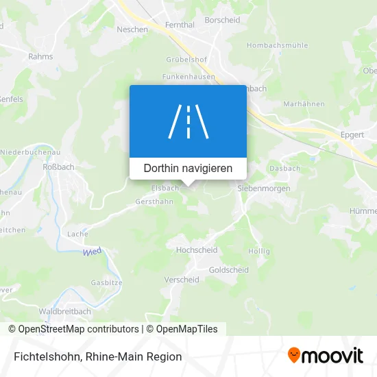 Fichtelshohn Karte