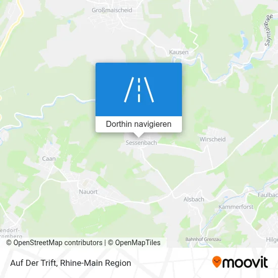 Auf Der Trift Karte